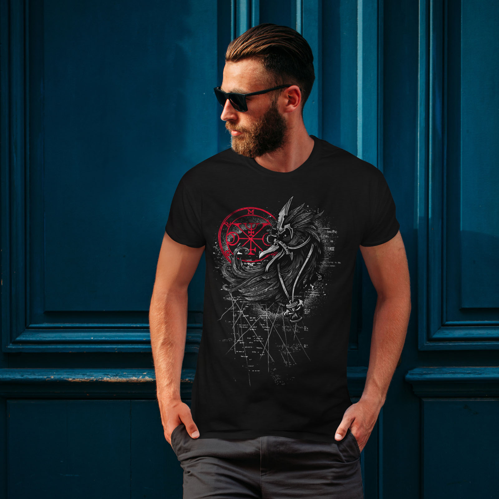 mens devil shirt