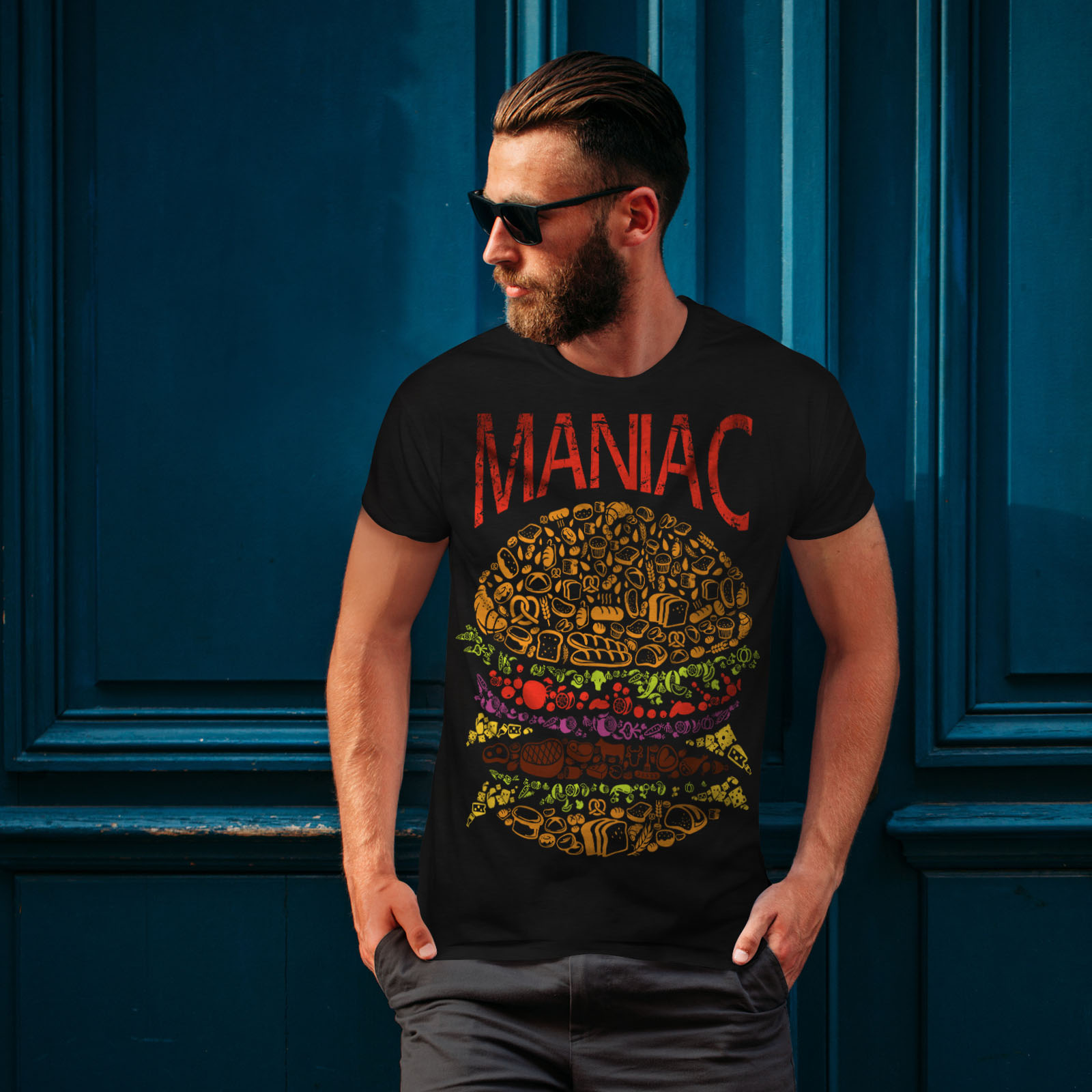 men's junk food t shirts