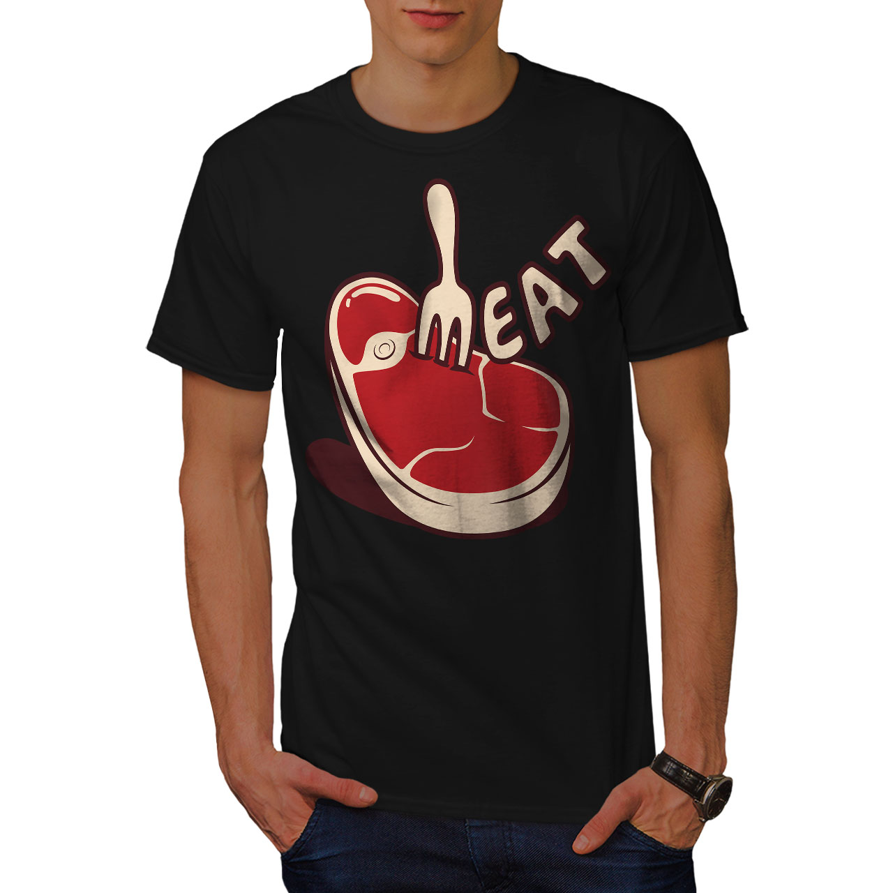 fat steak night shirt