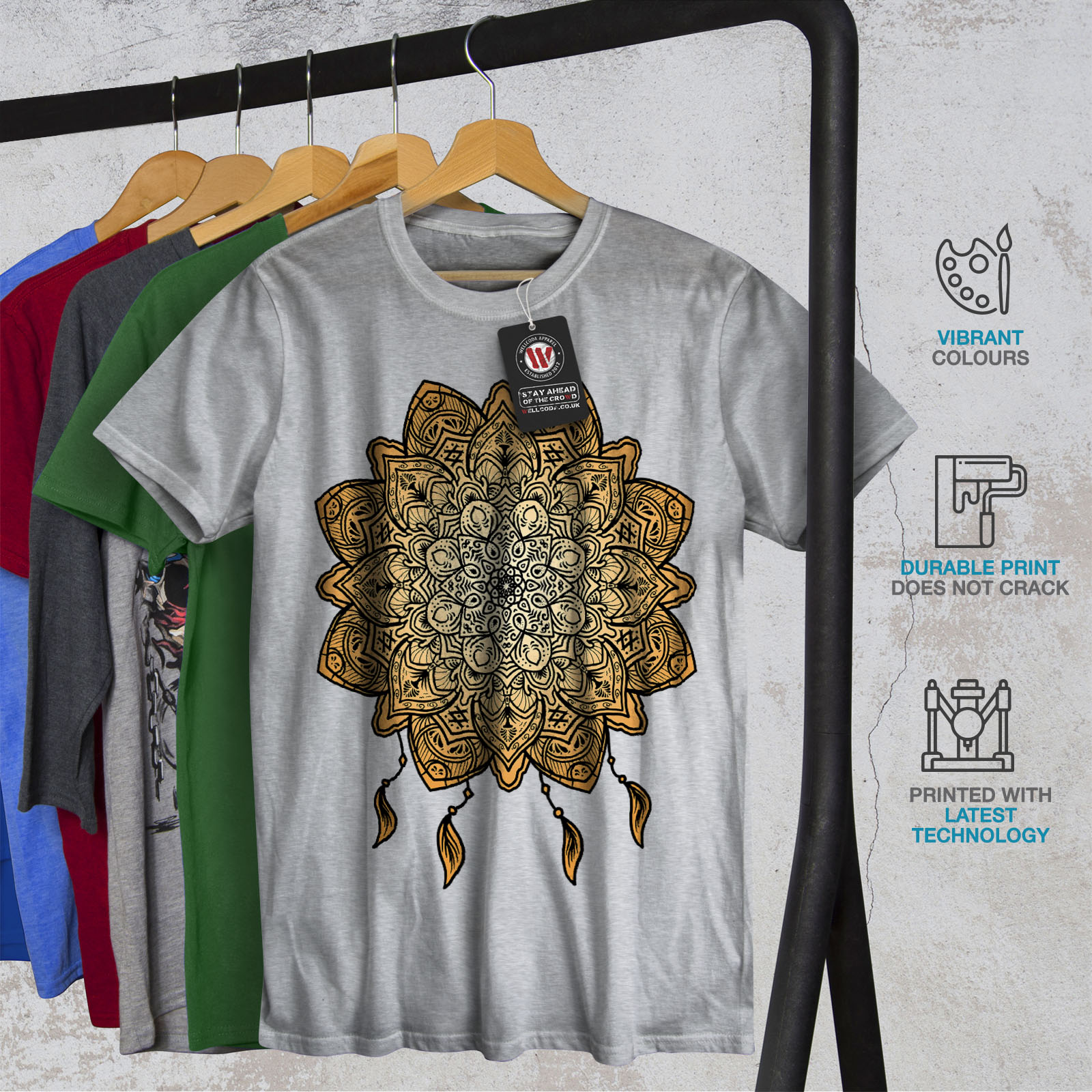 mandala shirt mens