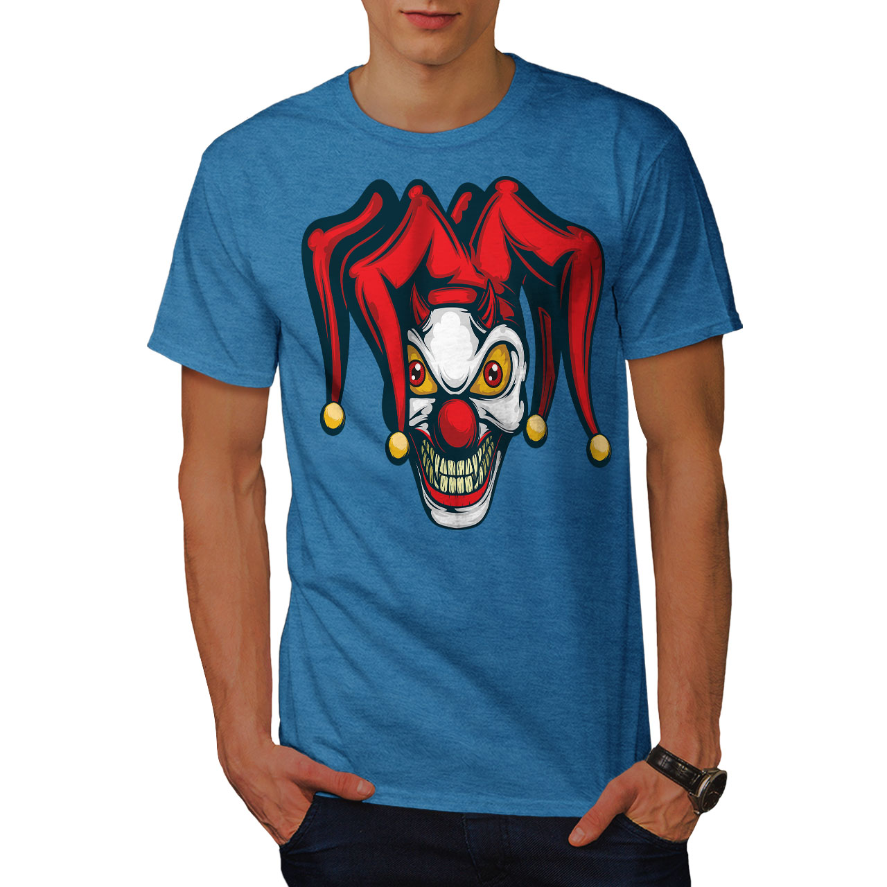 psycho clown t shirt