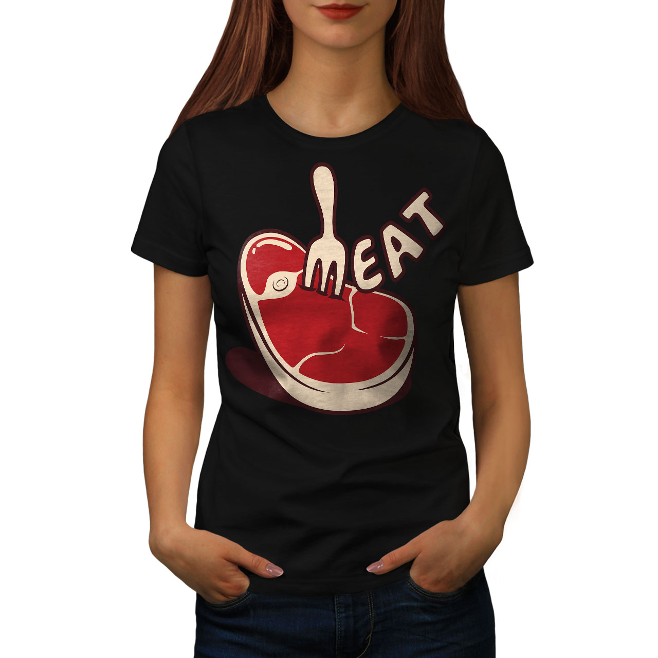 fat steak night shirt