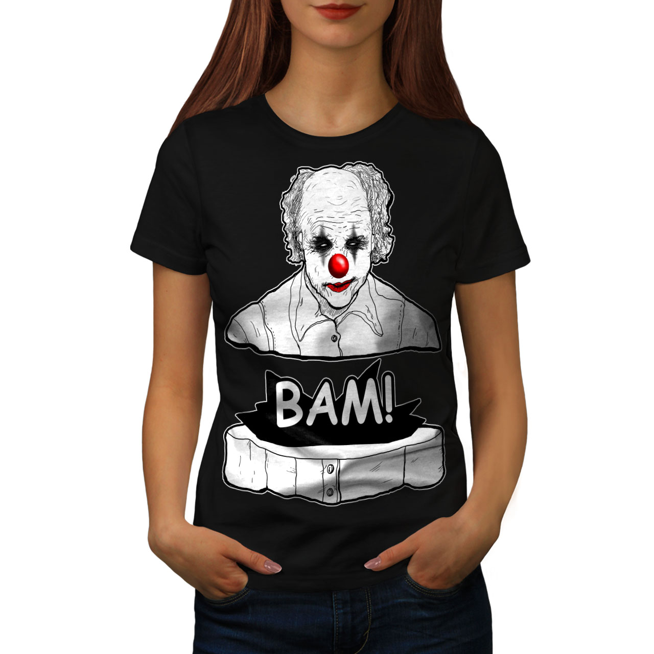 scary clown shirt