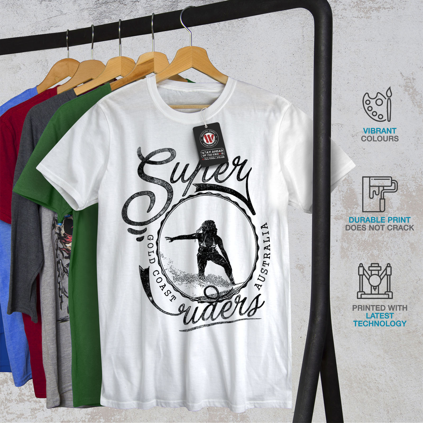 mens surf tee shirts