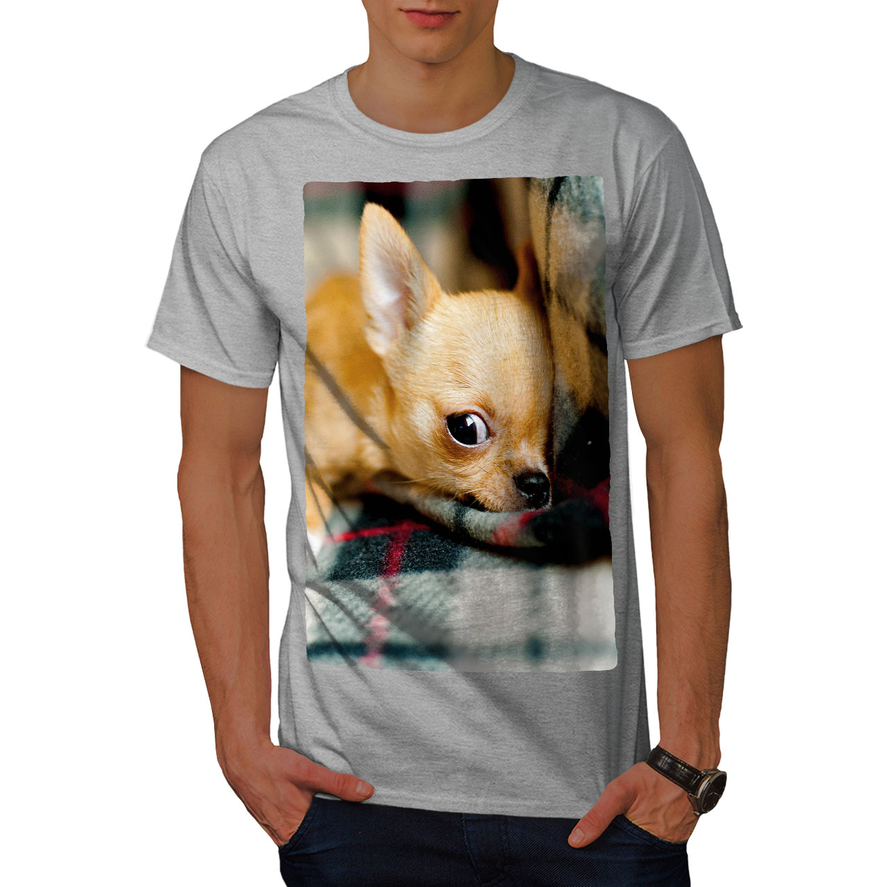 black chihuahua t shirt