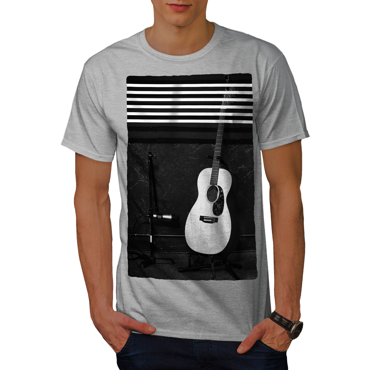 guitar dress shirts