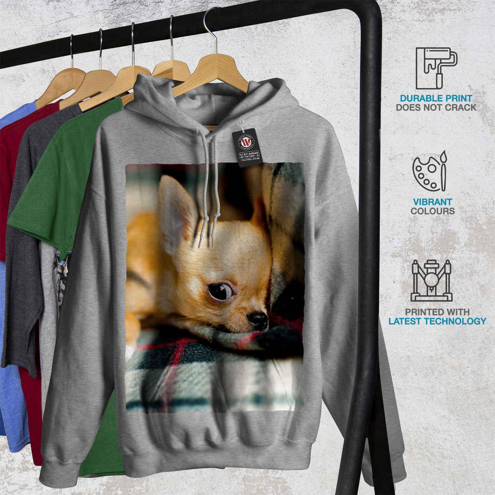 supreme chihuahua hoodie