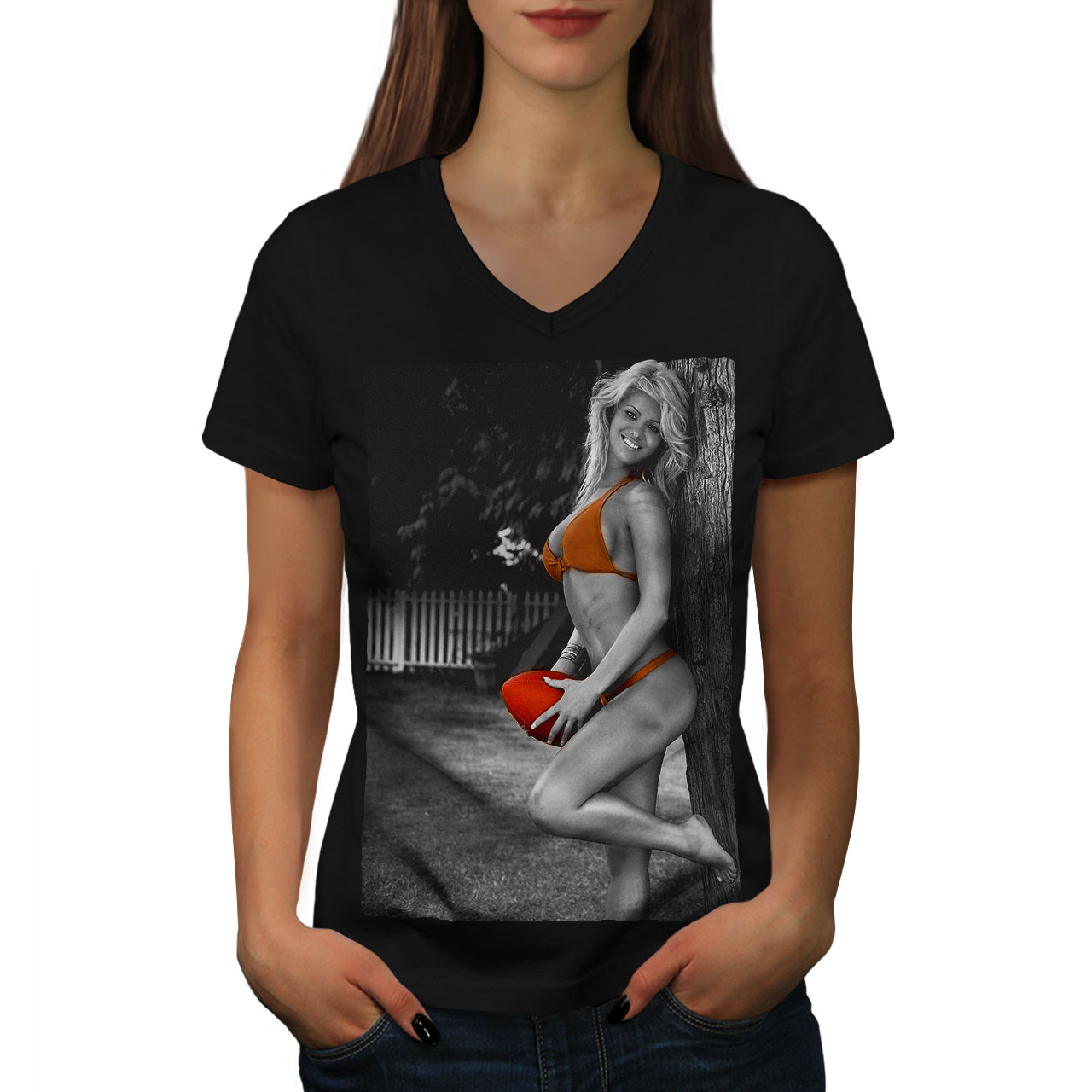 Hot on sale tshirt model