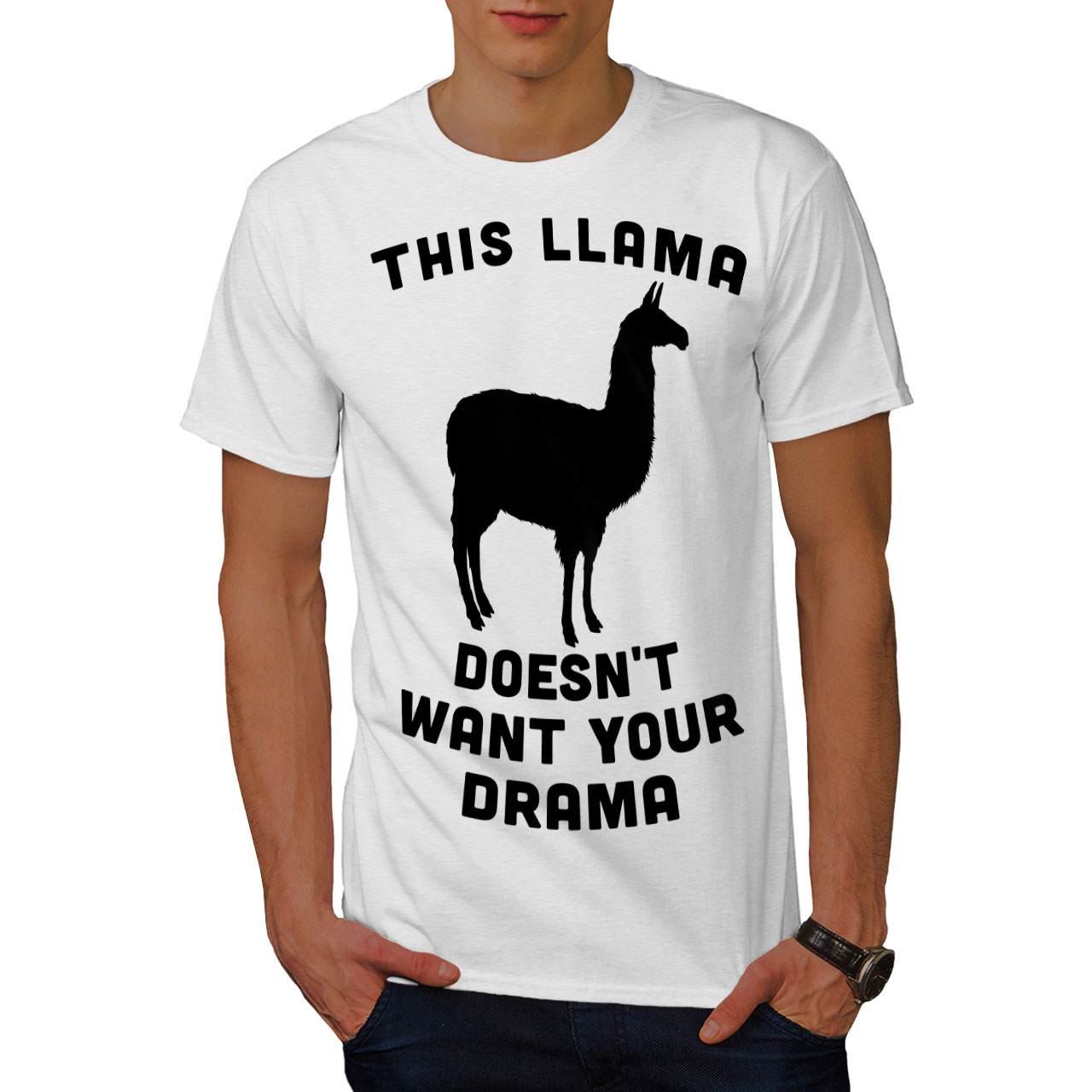 no drama t shirt