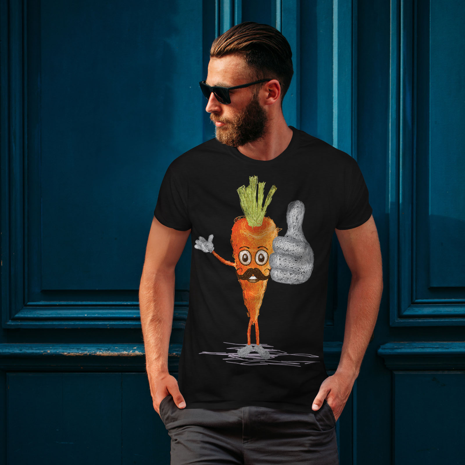 organic carrot cake t shirt