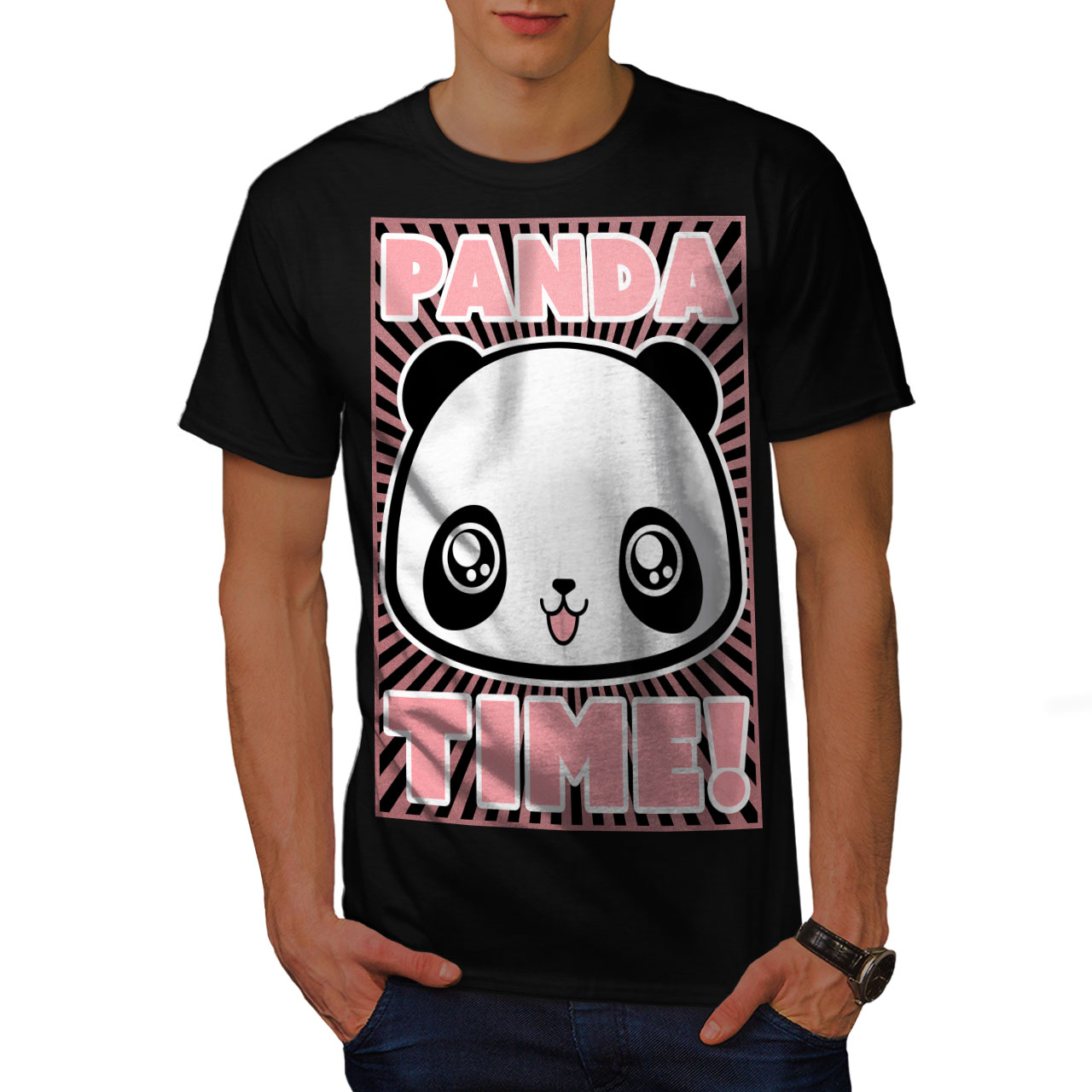 panda christmas t shirt