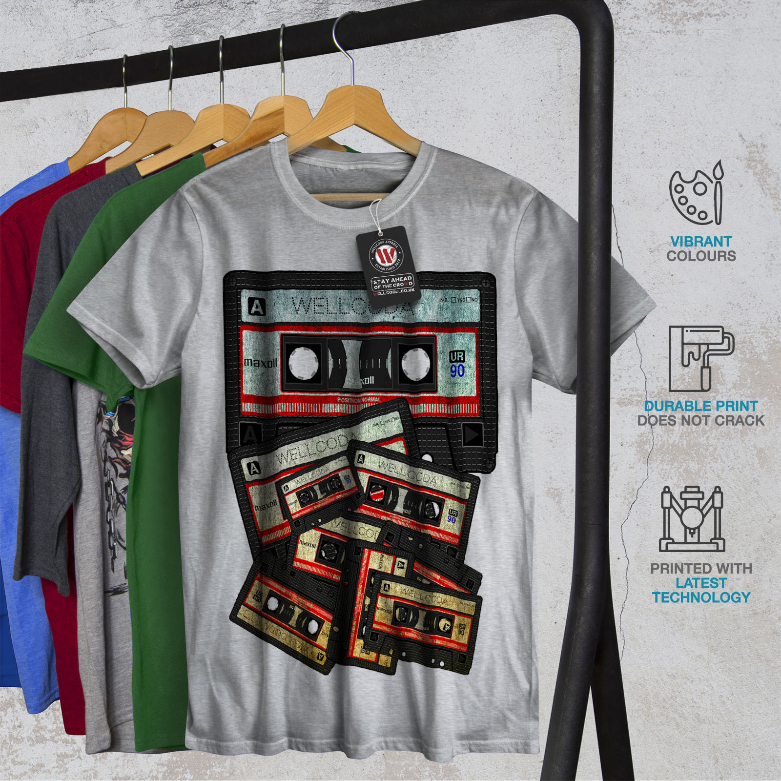 cassette tape tee shirts