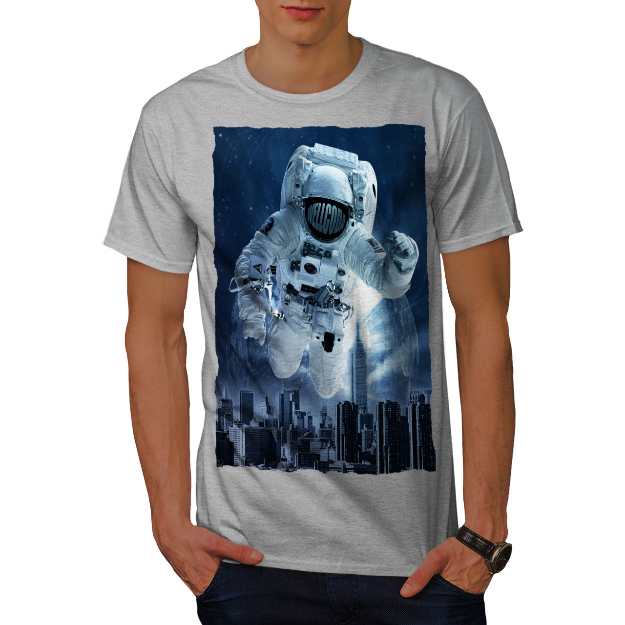 t shirt astronauta