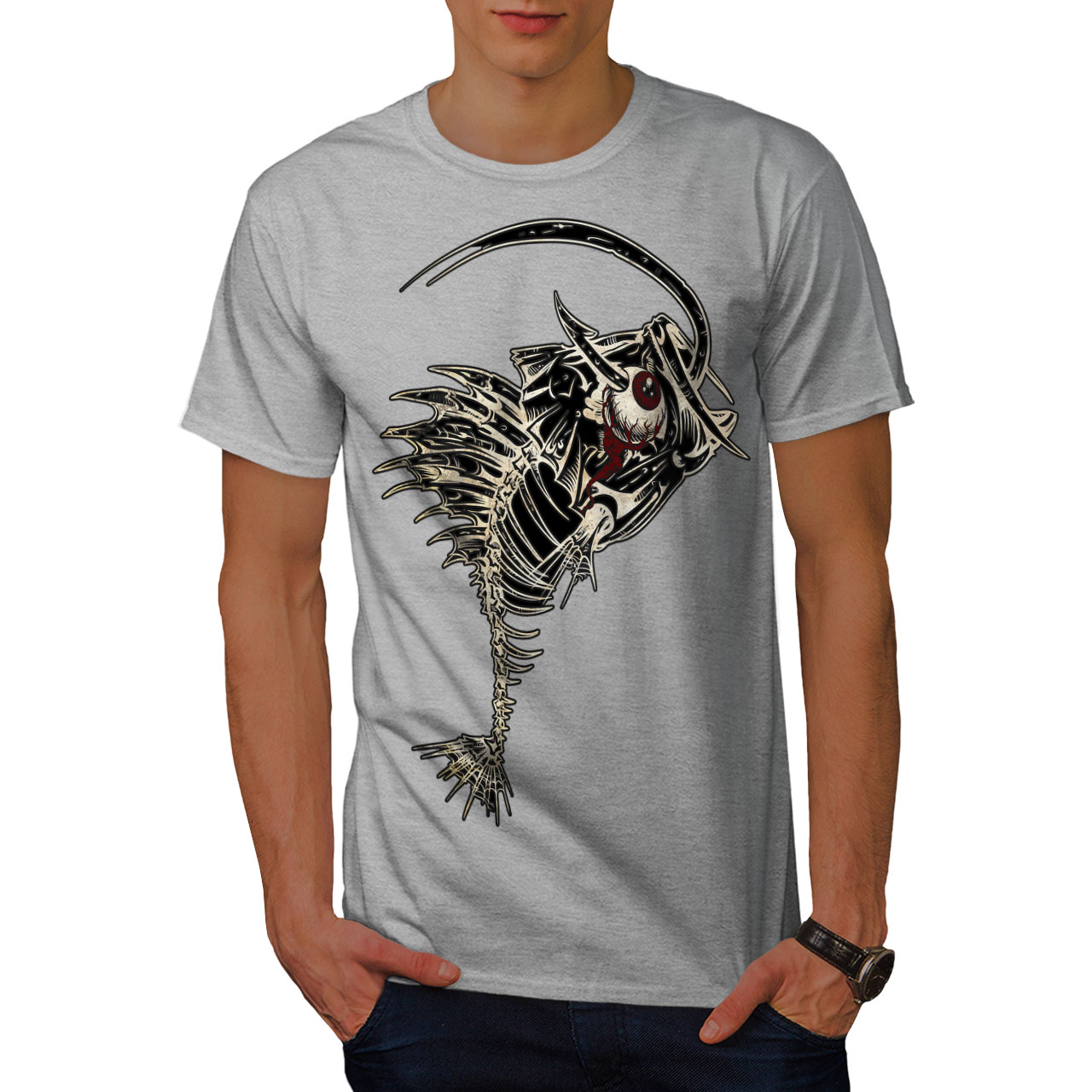 weird fish tee shirt