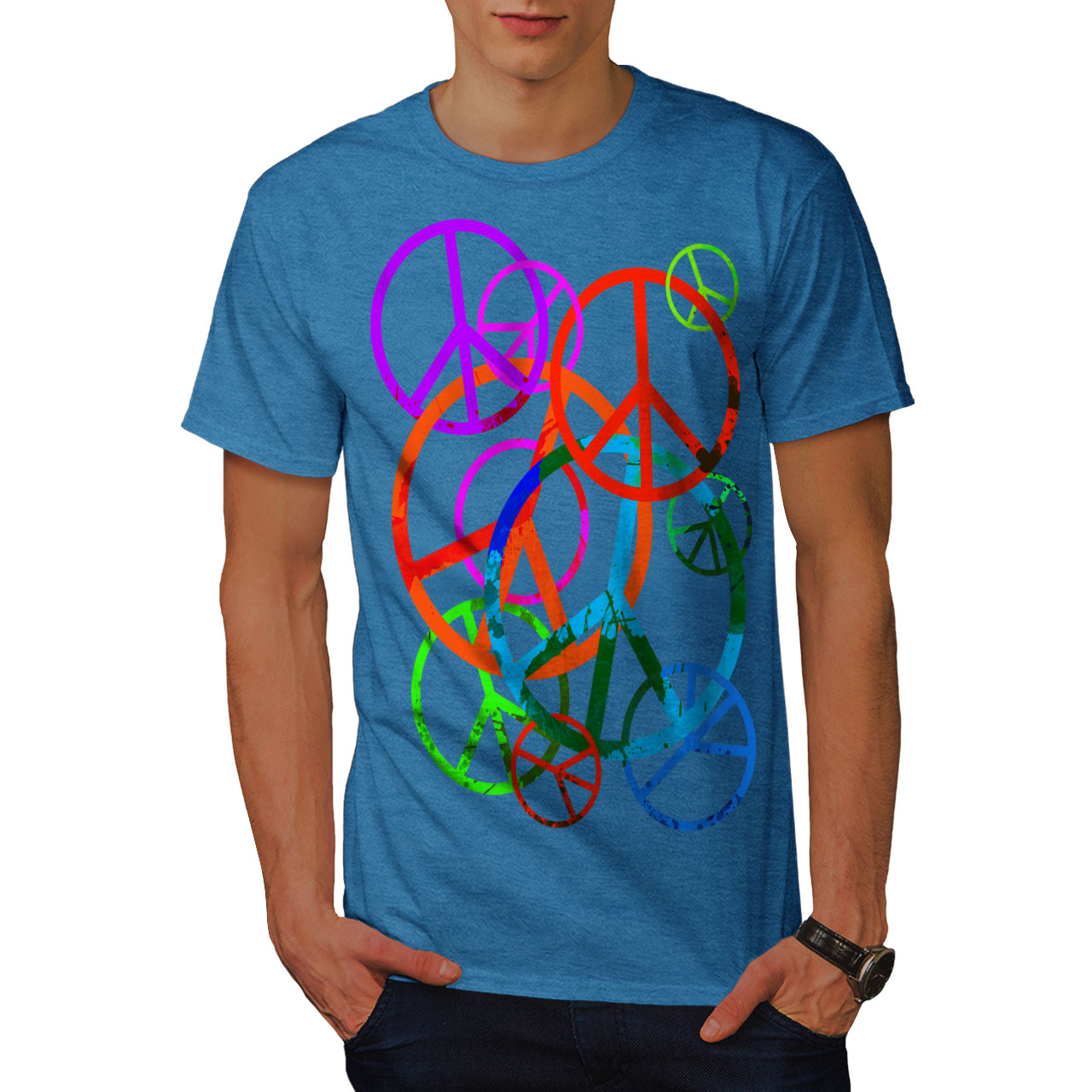 hippie graphic tee