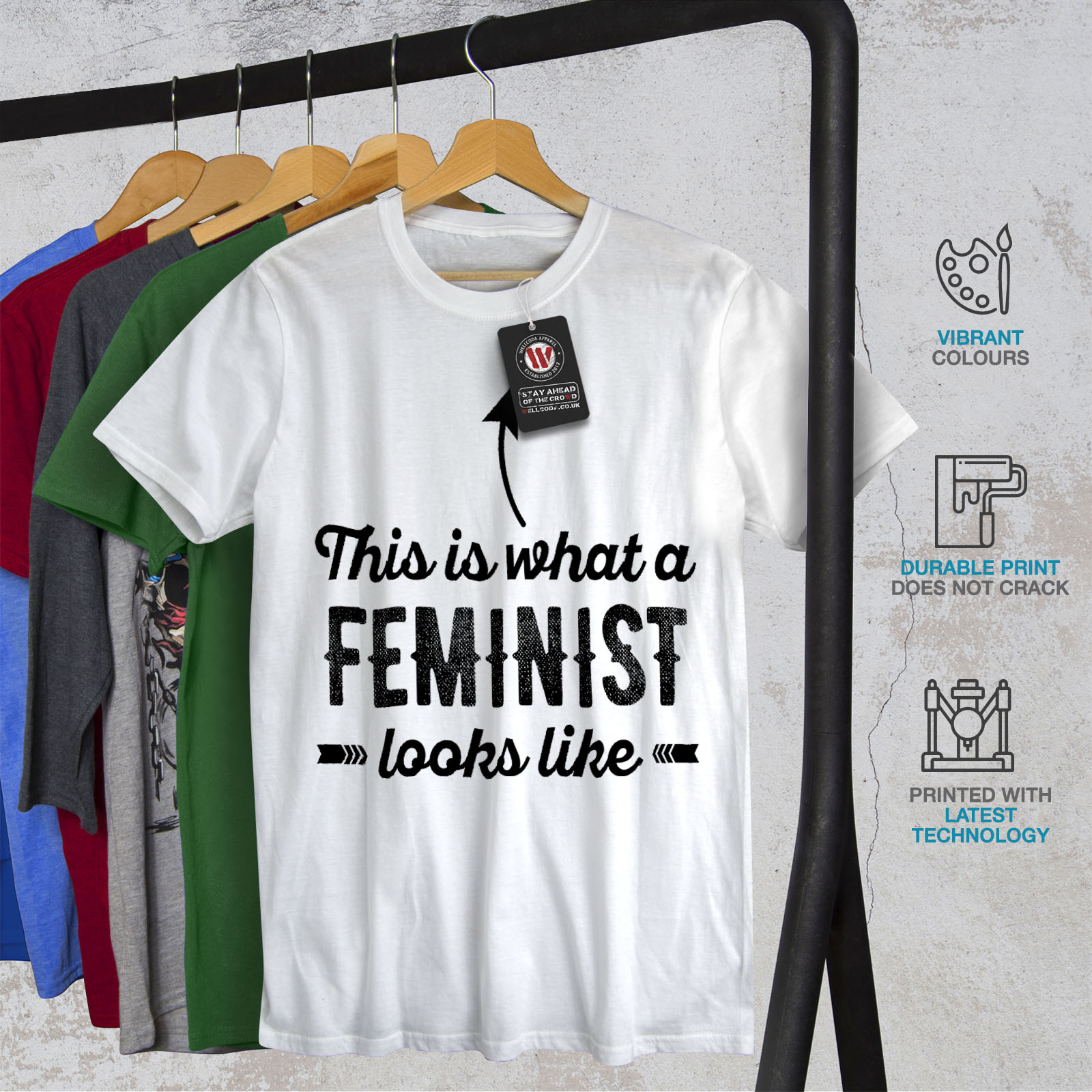 feminist slogan t shirts uk