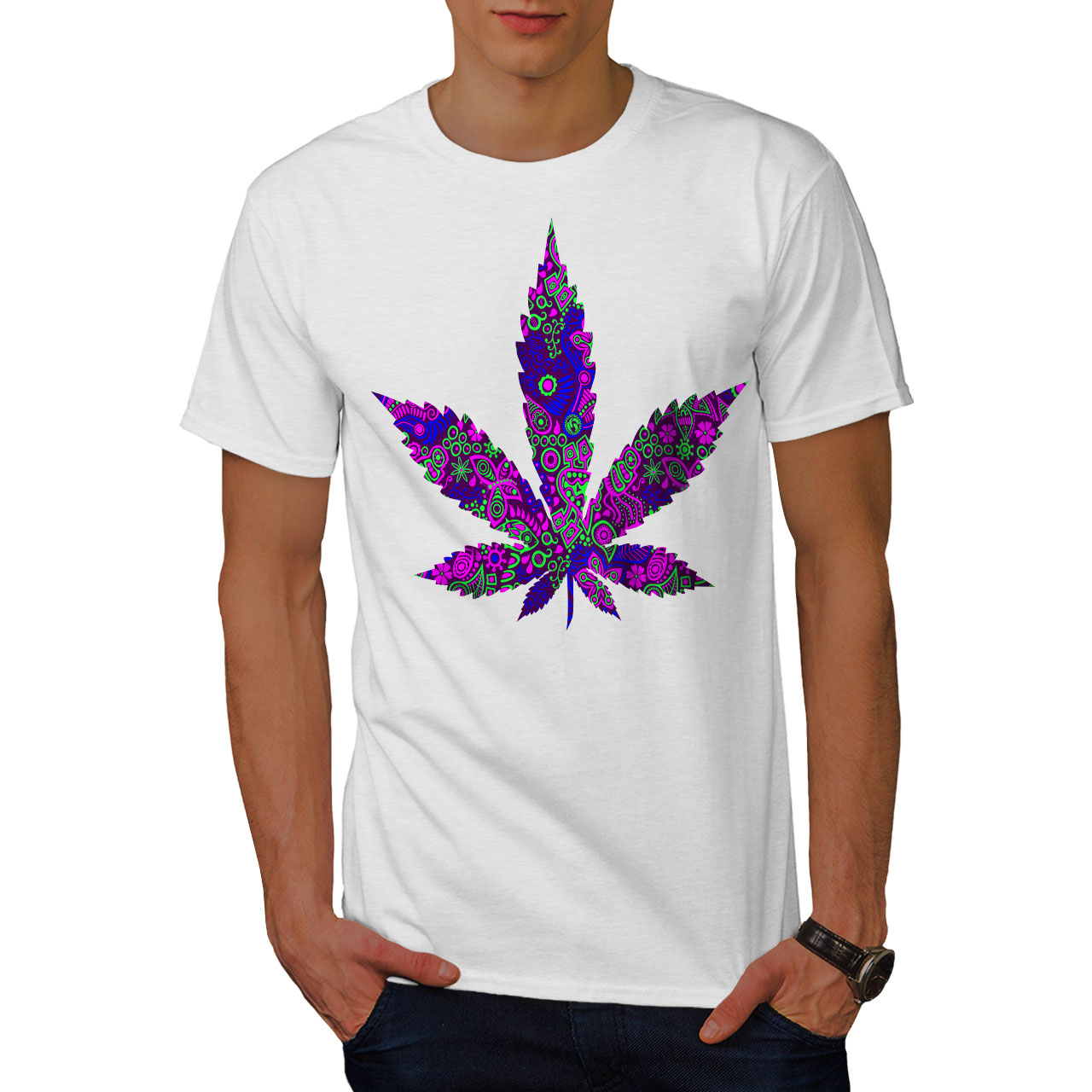 hippie graphic tee