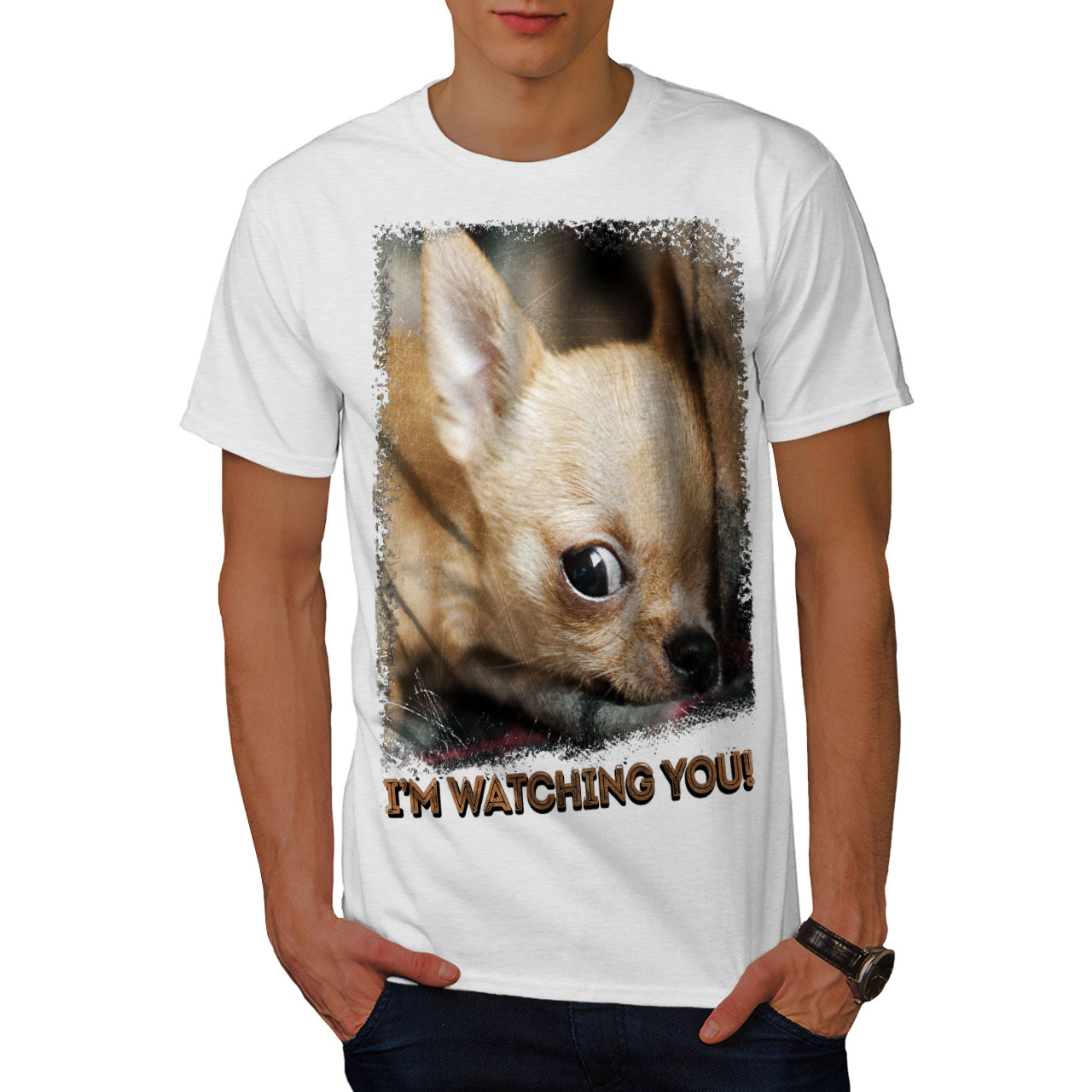 chihuahua pocket shirt