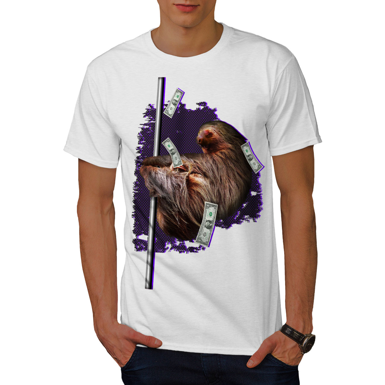 wwf sloth shirt