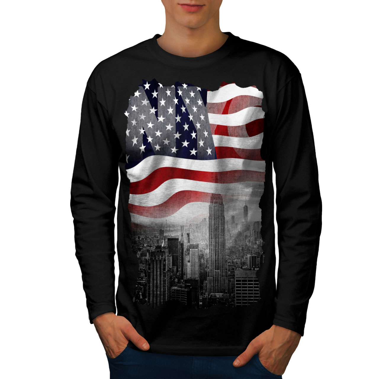 ny printed t shirt