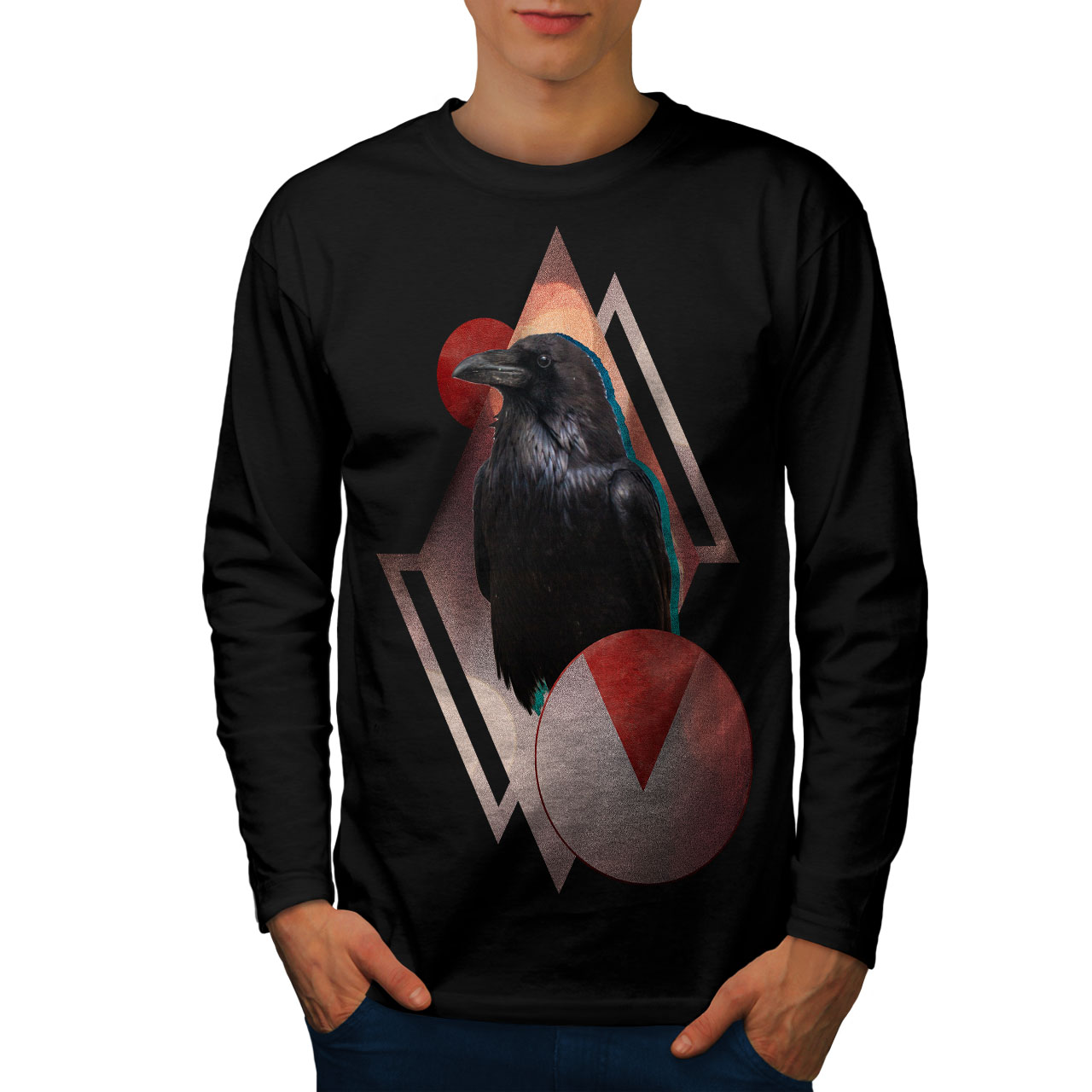 t shirt crow