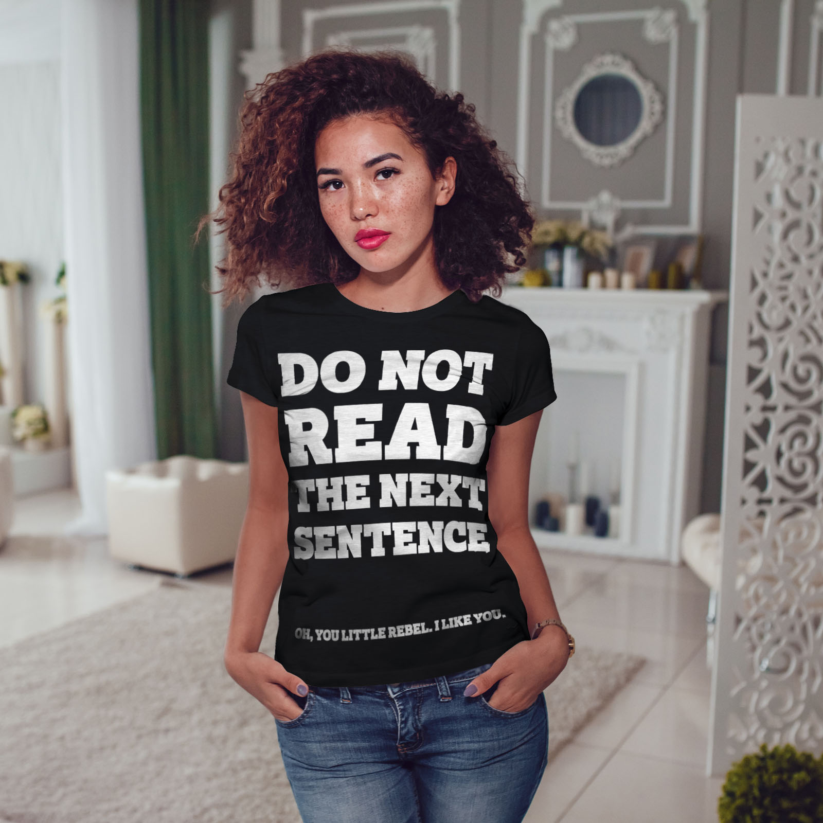 Do Not Read' Women's T-Shirt