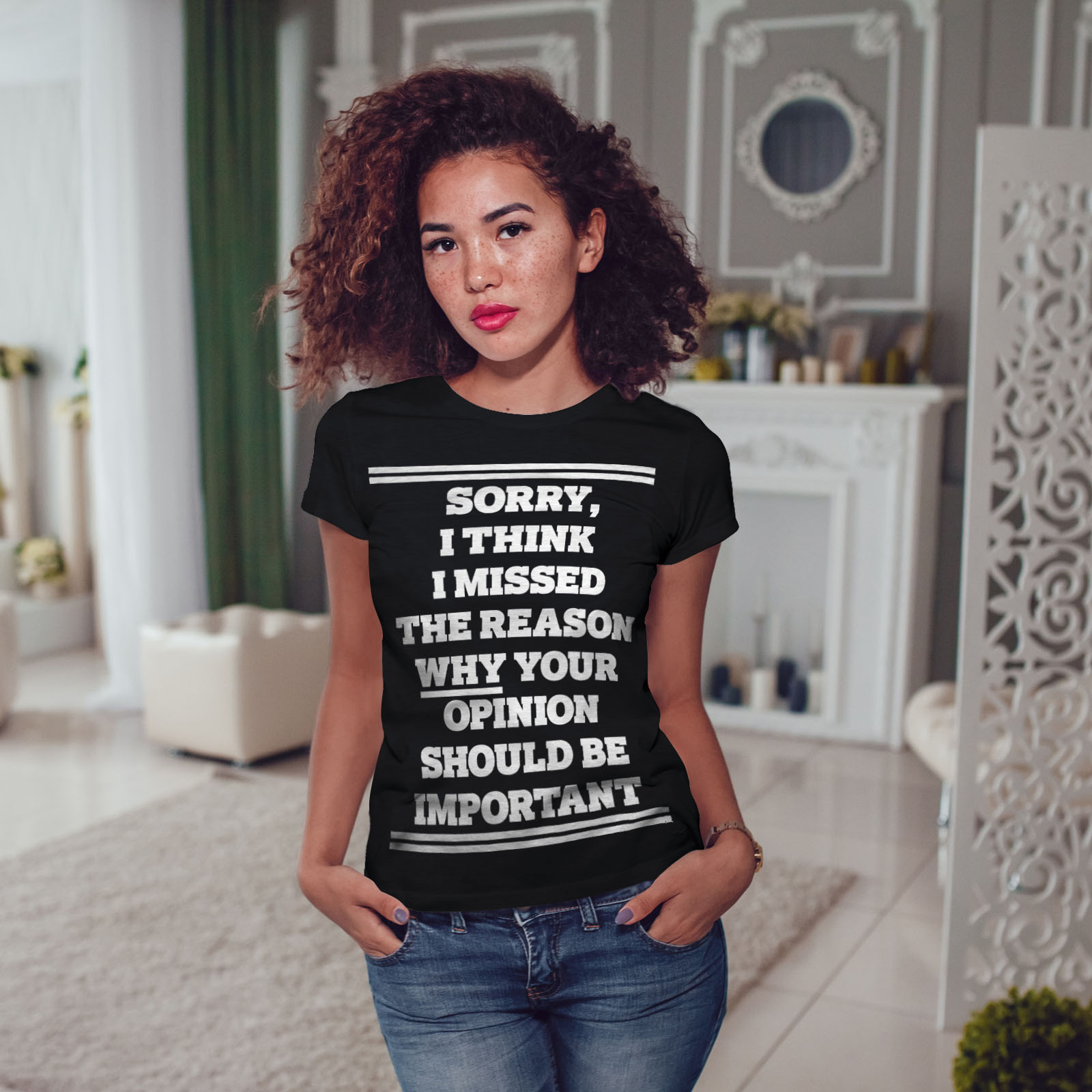 Wellcoda Opinion Offensive Funny Womens T Shirt Lost Casual Design Printed Tee Ebay