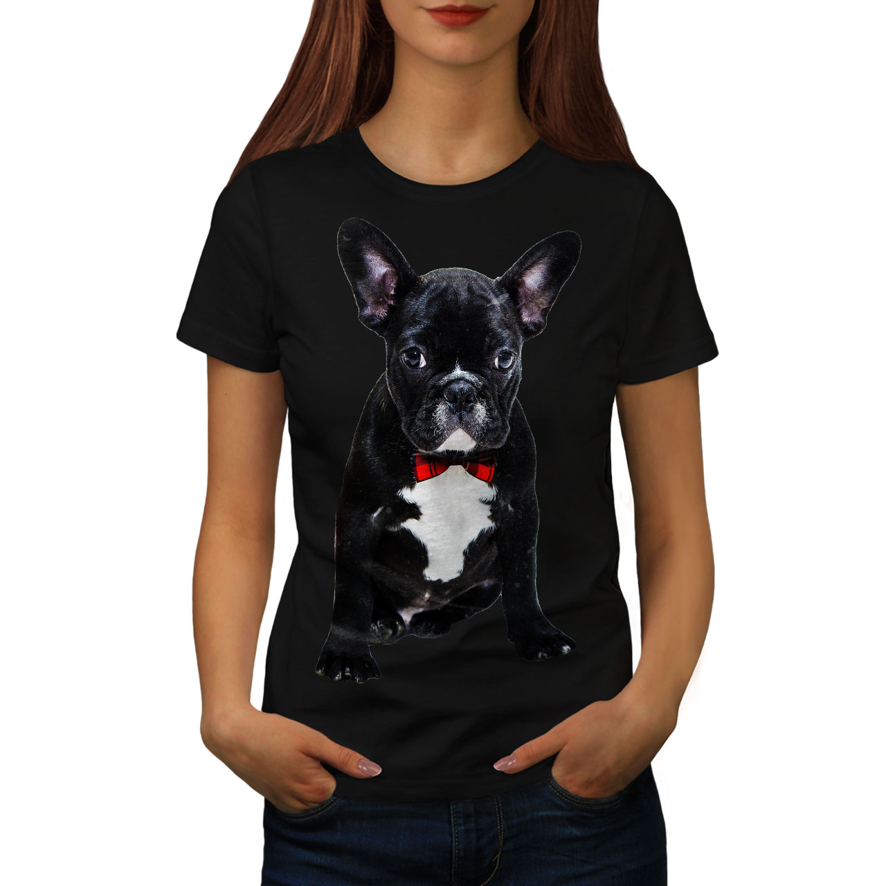 womens french bulldog shirt