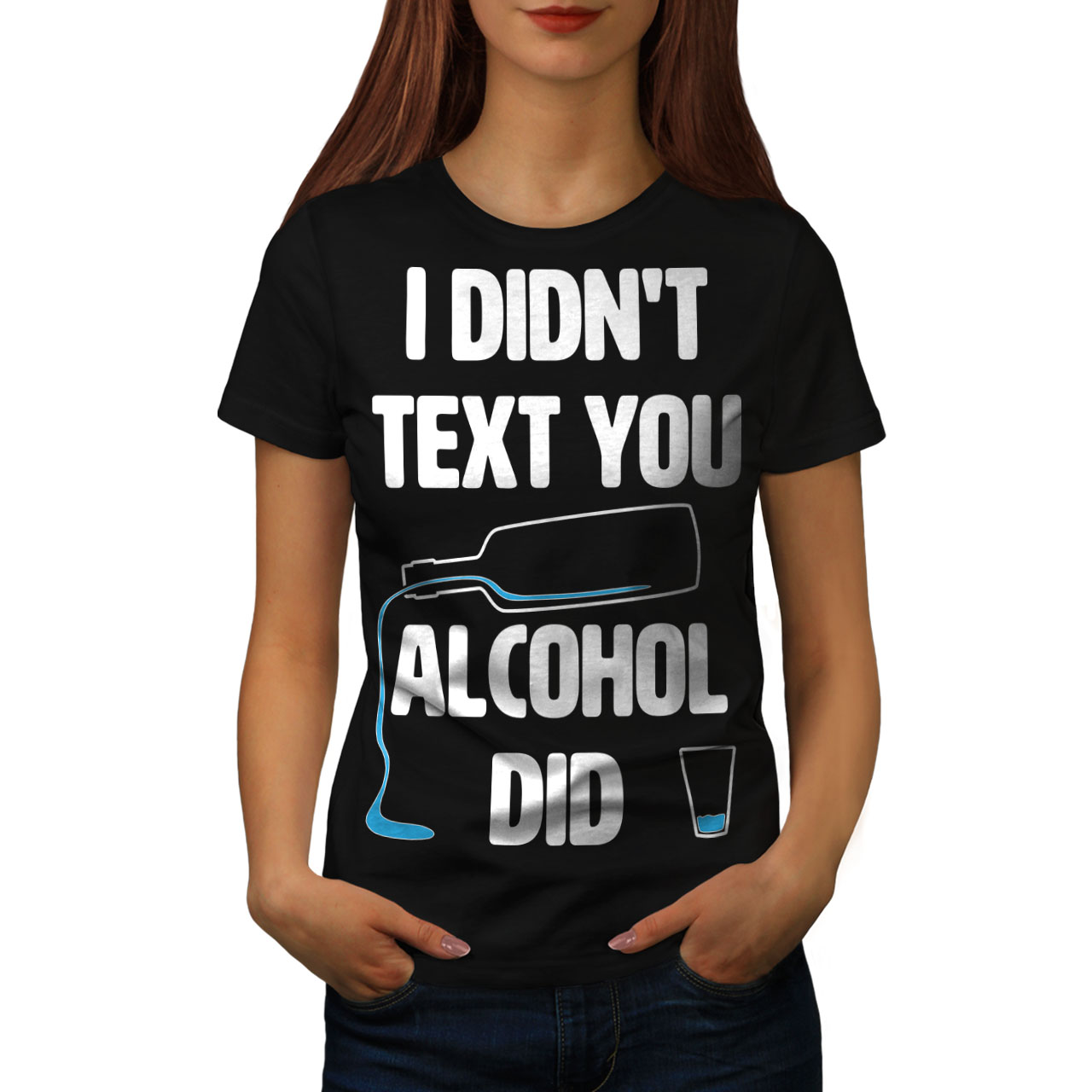 alcohol branded t shirts